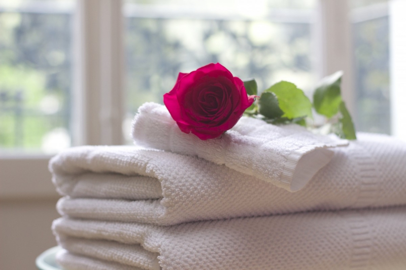 chambre-hote-ST JEANNET-min_towel_rose_clean_care_salon_spa_white_bath-731641